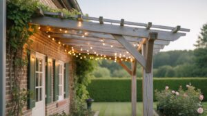Tesařské vruty - pergola