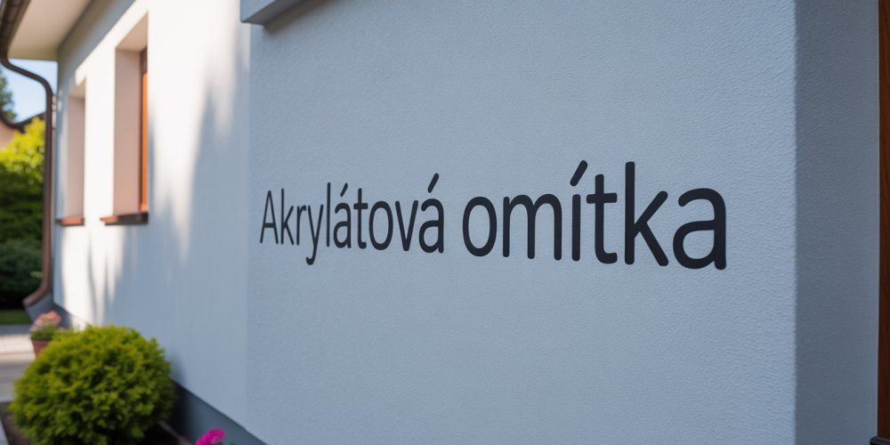 Akrylátová omítka