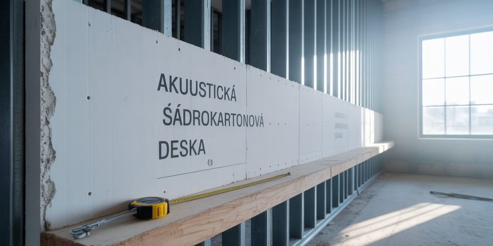 Akustická sádrokartonová deska